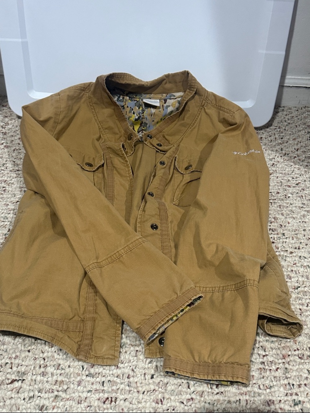 Columbia Brown/Tan Field Jacket